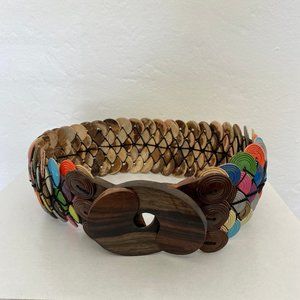 Gill Mix Green (GxG), wooden belt NWT